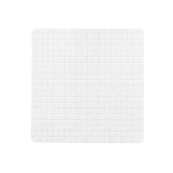 Rutschfeste Duschmatte Berilo BM509S - 314 Weiß PVC 50,3 x 50,3 x 0,7 cm Bilder (6 Stück)