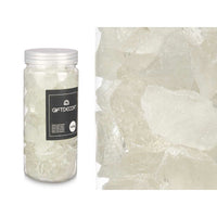 Deko-Steine Gift Decor Weiß 600 g Quarz (12 Stück)