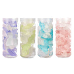 Deko-Steine Gift Decor Blau grün Lila Rosa 600 g (12 Stück)