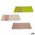 Untersetzer Kinvara Braun grün Bunt 45 x 30 x 0,1 cm 3 x 31 x 3 cm Streifen (36 Stück)