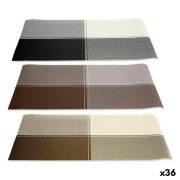 Untersetzer Kinvara TSL-2204F Braun Schwarz Bronze 45 x 30 x 0,1 cm Bilder (36 Stück)
