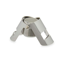 Champagnerverschluss Kinvara KT970 Silberfarben Silber Silikon Edelstahl Kunststoff 6 x 5,5 x 3,5 cm Luftdicht (12 Stück)