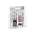 Set Salz- und Pfefferstreuer Kinvara Silikon polystyrol Kunststoff Nylon 12,4 x 15 x 5,3 cm (12 Stück)