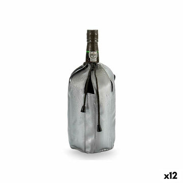 Flaschenkühler Kinvara Grau PVC Kunststoff 12 x 12 x 21,5 cm 20 x 3 x 10 cm 9 x 21 x 4,5 cm 21 x 3,5 x 9 cm (12 Stück)
