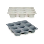 Muffinform Kinvara Hellgrau Dunkelgrau 22 x 3 x 22 cm Muffins (6 Stück)