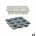 Muffinform Kinvara Hellgrau Dunkelgrau 22 x 3 x 22 cm Muffins (6 Stück)