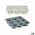 Muffinform Kinvara Hellgrau Dunkelgrau 22 x 3 x 22 cm Muffins (6 Stück)