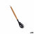 Spaghettilöffel Kinvara HW428014 Schwarz Buchenholz 6 x 3 x 32 cm (48 Stück)