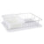 Abtropfsieb für die Spüle Kinvara Weiß 43,5 x 11 x 33,5 cm (4 Stück)
