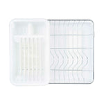 Abtropfsieb für die Spüle Kinvara Weiß 43,5 x 11 x 33,5 cm (4 Stück)