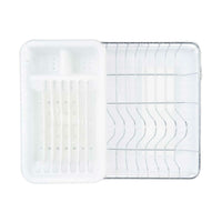 Abtropfsieb für die Spüle Kinvara Weiß 43,5 x 11 x 33,5 cm (4 Stück)