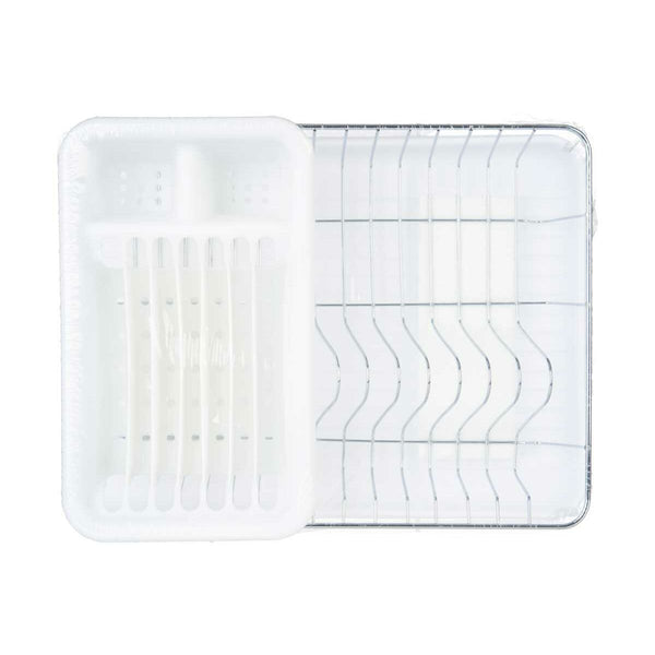 Abtropfsieb für die Spüle Kinvara Weiß 43,5 x 11 x 33,5 cm (4 Stück)