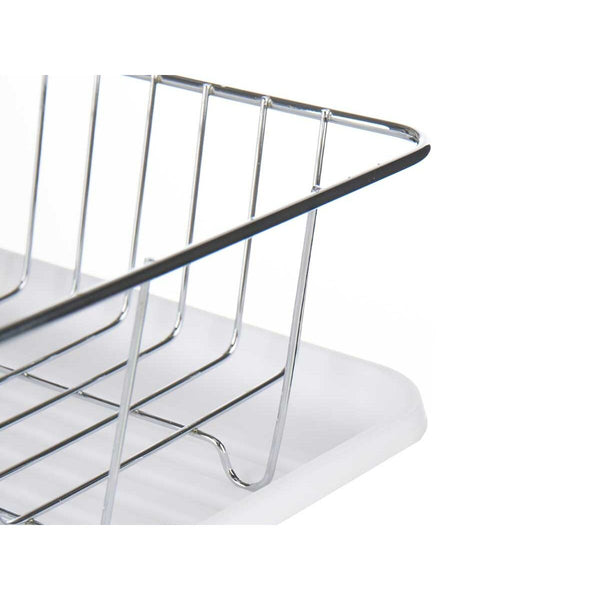 Abtropfsieb für die Spüle Kinvara Weiß 43,5 x 11 x 33,5 cm (4 Stück)