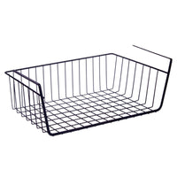 Küchenregalkorb Kinvara Schwarz Metall Eisen 42 x 14 x 26 cm 45 x 32 x 28 cm (12 Stück)