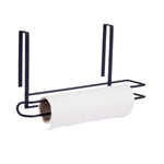 Küchenpapierrollenhalterung Kinvara Schwarz Metall Eisen 34 x 17,3 x 10,5 cm (8 Stück)