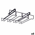 Gläserständer Kinvara Metall Eisen 36 x 7,5 x 26 cm 7 x 7,5 x 26 cm (6 Stück)