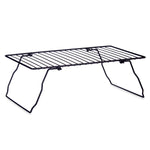 Klappbares Regal Kinvara Schwarz 37.5 x 23 x 13 cm 37 x 3,5 x 23,5 cm 37,5 x 3,5 x 24 cm 24 x 37,5 x 24,5 cm (8 Stück)