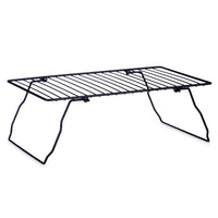 Klappbares Regal Kinvara Schwarz 37.5 x 23 x 13 cm 37 x 3,5 x 23,5 cm 37,5 x 3,5 x 24 cm 24 x 37,5 x 24,5 cm (8 Stück)