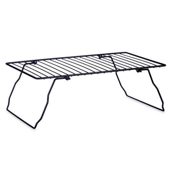 Klappbares Regal Kinvara Schwarz 37.5 x 23 x 13 cm 37 x 3,5 x 23,5 cm 37,5 x 3,5 x 24 cm 24 x 37,5 x 24,5 cm (8 Stück)