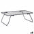 Klappbares Regal Kinvara Schwarz 37.5 x 23 x 13 cm 37 x 3,5 x 23,5 cm 37,5 x 3,5 x 24 cm 24 x 37,5 x 24,5 cm (8 Stück)