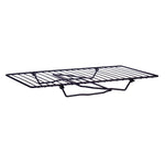 Klappbares Regal Kinvara Schwarz 37.5 x 23 x 13 cm 37 x 3,5 x 23,5 cm 37,5 x 3,5 x 24 cm 24 x 37,5 x 24,5 cm (8 Stück)