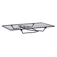 Klappbares Regal Kinvara Schwarz 37.5 x 23 x 13 cm 37 x 3,5 x 23,5 cm 37,5 x 3,5 x 24 cm 24 x 37,5 x 24,5 cm (8 Stück)