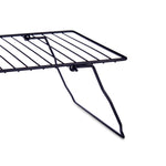 Klappbares Regal Kinvara Schwarz 37.5 x 23 x 13 cm 37 x 3,5 x 23,5 cm 37,5 x 3,5 x 24 cm 24 x 37,5 x 24,5 cm (8 Stück)
