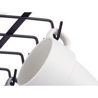 Becheraufhänger Kinvara Schwarz Metall Eisen 16 x 7 x 28,5 cm 15 x 6,3 x 28,7 cm 15 x 7 x 28,7 cm 15,5 x 7 x 28,7 cm 16 x 28,5 x