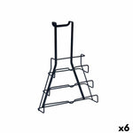 Halter für Küchenutensilien Kinvara Metall Eisen 27 x 37 x 9 cm 27 x 35,5 x 9 cm Pfannendeckel (6 Stück)
