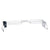 Abtropfsieb für die Spüle Kinvara W3422A-1 Silberfarben Metall 104 x 15,5 x 19 cm Double (4 Stück)