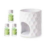 Aromalampe Acorde Bambus 11 x 19,8 x 6,5 cm Ätherisches Öl (12 Stück)