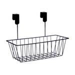 Küchenregalkorb Kinvara Schwarz Metall Eisen 28 x 20,5 x 16 cm 28 x 12 x 9 cm (8 Stück)
