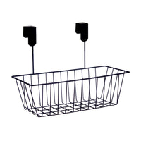Küchenregalkorb Kinvara Schwarz Metall Eisen 28 x 20,5 x 16 cm 28 x 12 x 9 cm (8 Stück)