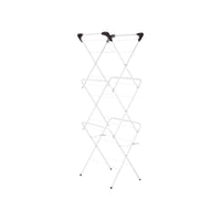 Faltbarer Wäscheständer Kipit WR4062A-1NB-489 Weiß Schwarz Polypropylen Eisen 47 x 41 x 136 cm Vertikal (5 Stück)