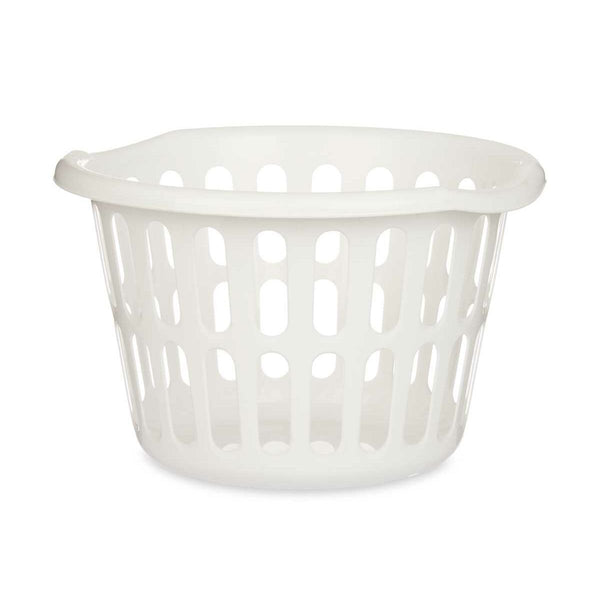 Korb Kipit 8066-W Weiß Polypropylen 27 L 40 x 25 x 40 cm (18 Stück)