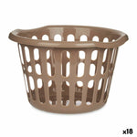 Korb Kipit 8066-T Taupe Polypropylen 27 L 40 x 25 x 40 cm (18 Stück)