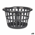 Korb Kipit 8066-A Anthrazit Polypropylen 27 L 40 x 25 x 40 cm (18 Stück)