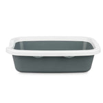 Katzentoilette Mascow 87954 Weiß Anthrazit Kunststoff 25 x 11 x 2 cm (11 Stück)