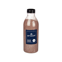 Dekorativer Sand Gift Decor Braun 1,2 kg 7,5 x 21,8 x 7,5 cm (12 Stück)