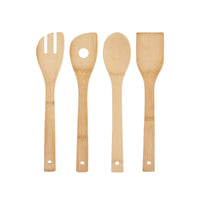 Küchenutensilien-Set Kinvara Bambus 8 x 34,5 x 3,2 cm (12 Stück)