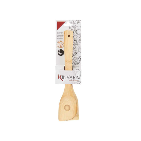 Küchenutensilien-Set Kinvara Bambus 8 x 34,5 x 3,2 cm (12 Stück)