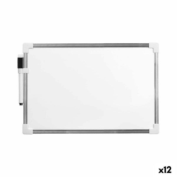 Magnetisches Whiteboard mit Marker Pincello Weiß Aluminium