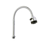 Kitchen Tap Kinvara Schwarz Silberfarben Gummi Metall Kunststoff Ausziehbar Multifunktion (12 Stück)