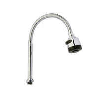Kitchen Tap Kinvara Schwarz Silberfarben Gummi Metall Kunststoff Ausziehbar Multifunktion (12 Stück)