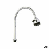 Kitchen Tap Kinvara Schwarz Silberfarben Gummi Metall Kunststoff Ausziehbar Multifunktion (12 Stück)