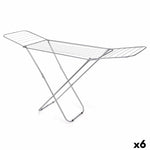 Faltbarer Wäscheständer Kipit 84346 Silberfarben Metall 183 x 50,5 x 104 cm (6 Stück)