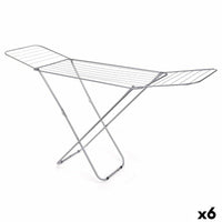 Faltbarer Wäscheständer Kipit 84346 Silberfarben Metall 183 x 50,5 x 104 cm (6 Stück)