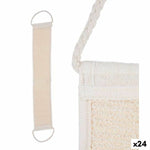 Körperschwamm Berilo B7081-16 Weiß Beige 20 x 2,5 x 9,5 cm Mit Griffen (24 Stück)