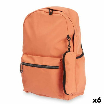 Schulrucksack Pincello Orange 37 x 50 x 7 cm (6 Stück)