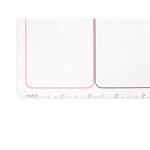 Wochenplaner Pincello Weiß A4 22 x 33 x 0,5 cm Magnet (12 Stück)